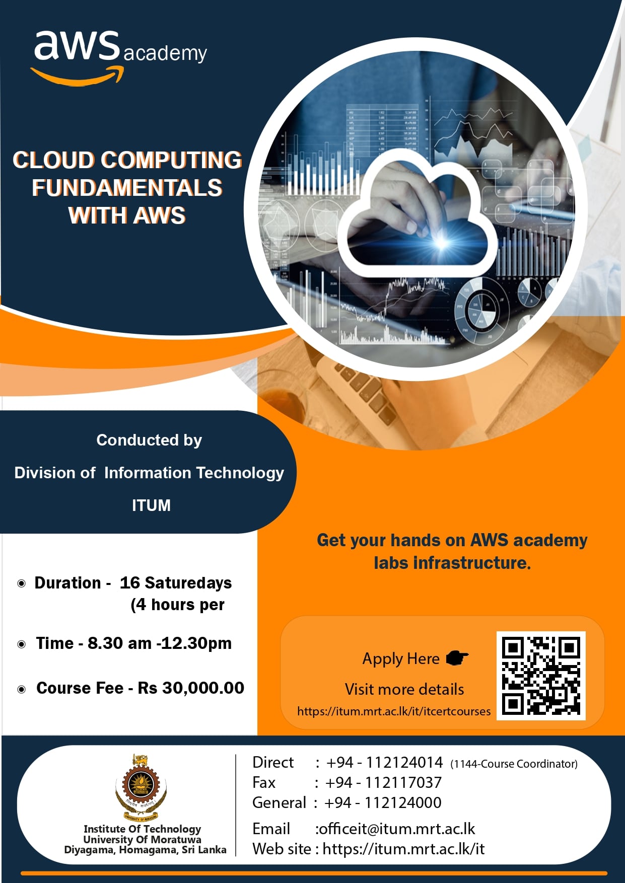 Certificate Course in Cloud Computing Fundamentals with AWS - ITUM Courses